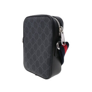 Gucci Canvas Black Bag Shoulder GG Supreme